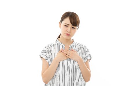 不安な女性